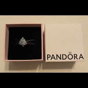 Christmas tree Pandora bracelet charm.